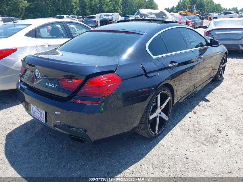2013 BMW 6 SERIES 650I XDRIVE WBA6B4C59DDG67974