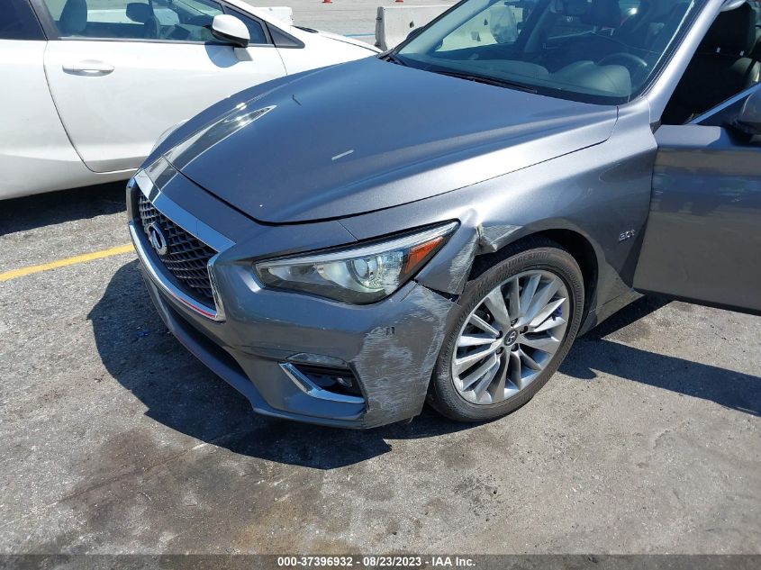 2018 INFINITI Q50 3.0T LUXE - JN1EV7AP2JM592445