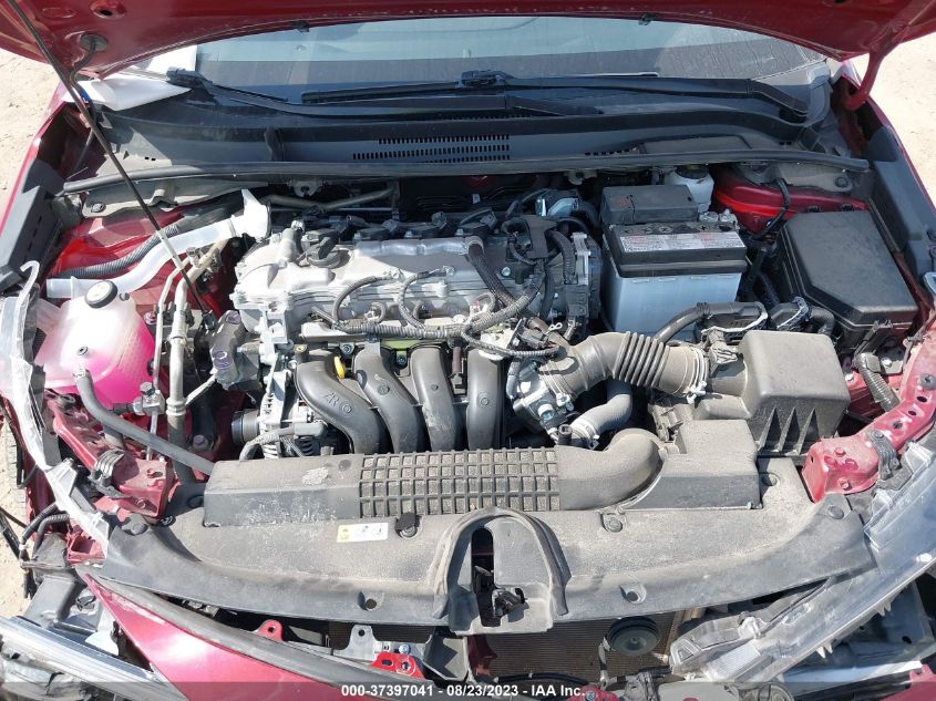 VIN 5YFEPMAE2NP331825 2022 TOYOTA COROLLA LE