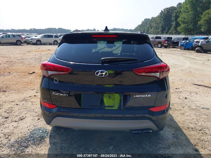 2018 HYUNDAI TUCSON LIMITED - KM8J33A27JU620170