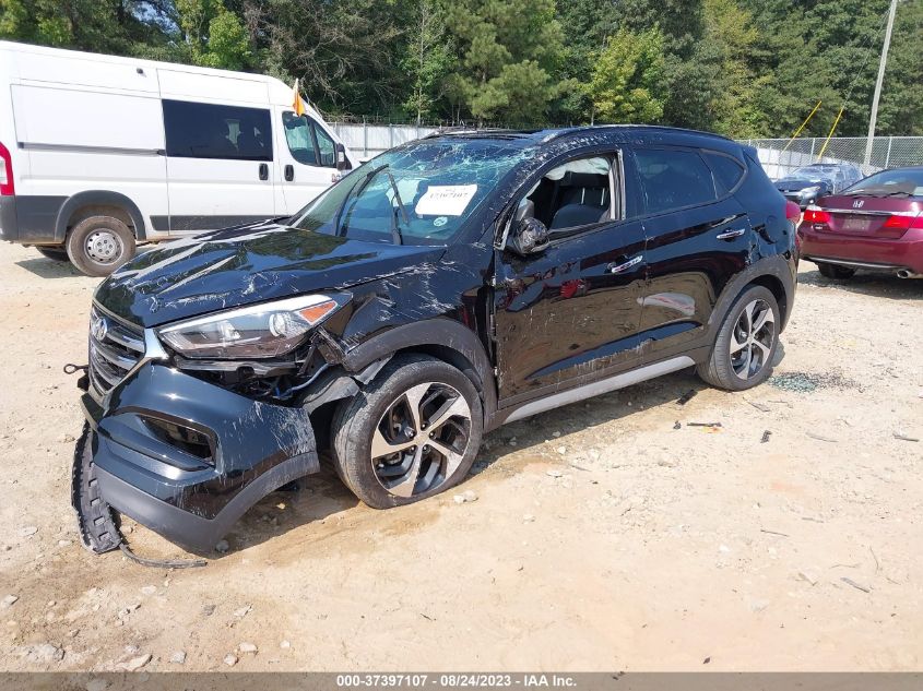 2018 HYUNDAI TUCSON LIMITED - KM8J33A27JU620170
