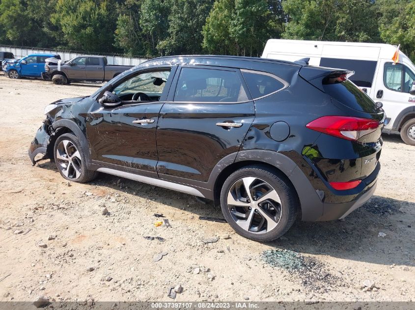 2018 HYUNDAI TUCSON LIMITED - KM8J33A27JU620170