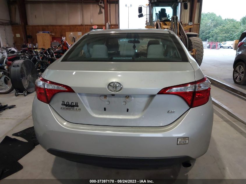 2016 TOYOTA COROLLA L/LE/S/S PLUS/LE PLUS - 2T1BURHE3GC562718