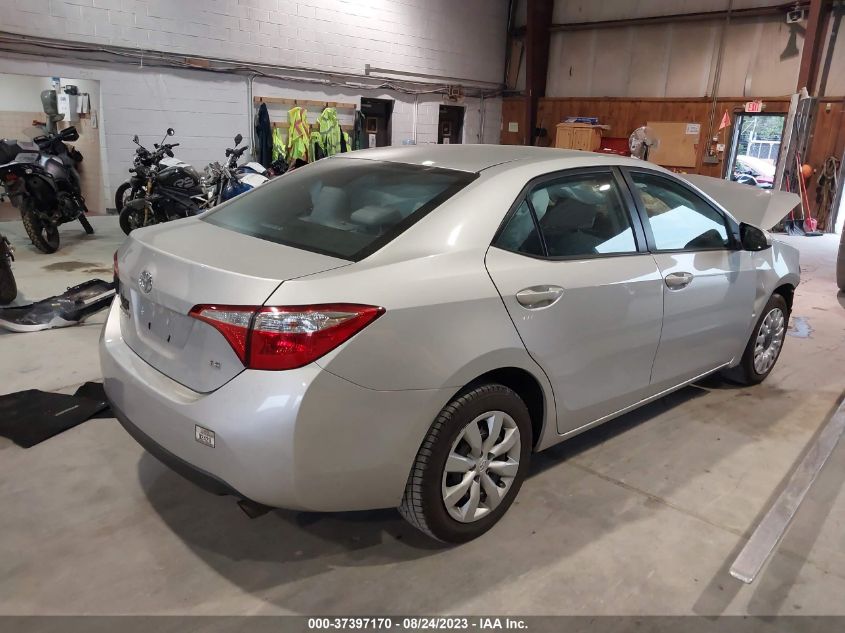 2016 TOYOTA COROLLA L/LE/S/S PLUS/LE PLUS - 2T1BURHE3GC562718