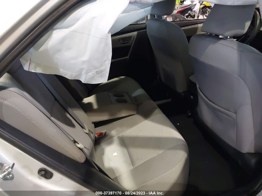 2016 TOYOTA COROLLA L/LE/S/S PLUS/LE PLUS - 2T1BURHE3GC562718