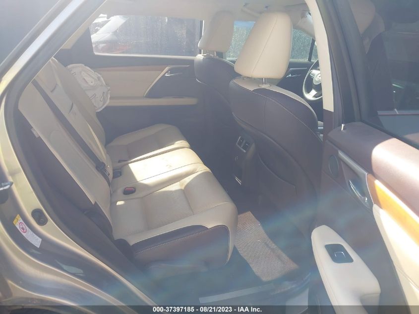 2019 LEXUS RX RX 350 - 2T2ZZMCA2KC135705