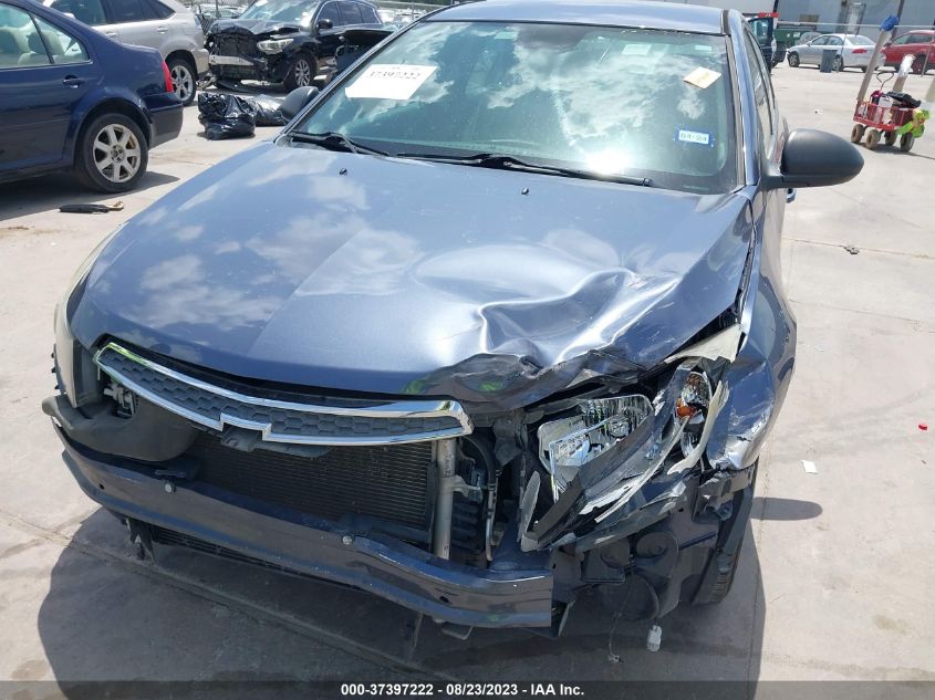2013 CHEVROLET CRUZE LS - 1G1PA5SH8D7201291
