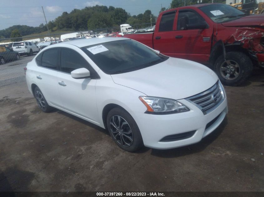 2015 NISSAN SENTRA SR/SL/S/SV/FE+ S - 3N1AB7AP2FY250621