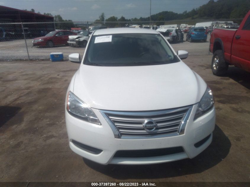 2015 NISSAN SENTRA SR/SL/S/SV/FE+ S - 3N1AB7AP2FY250621