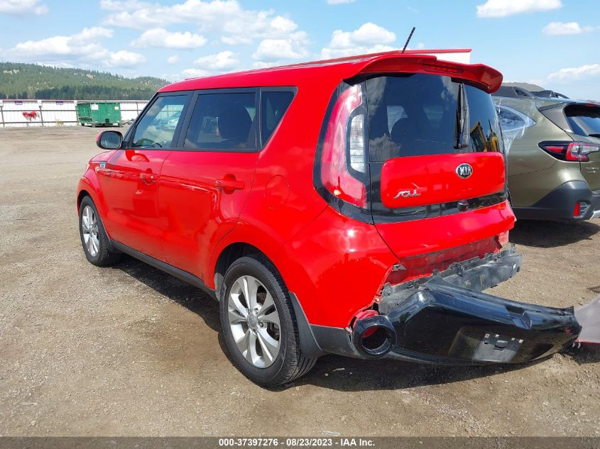 2016 KIA SOUL + - KNDJP3A58G7831095