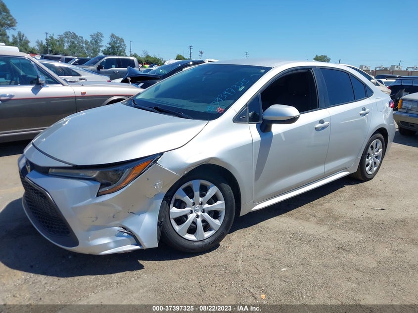 VIN 5YFEPMAE5MP243625 2021 TOYOTA COROLLA LE