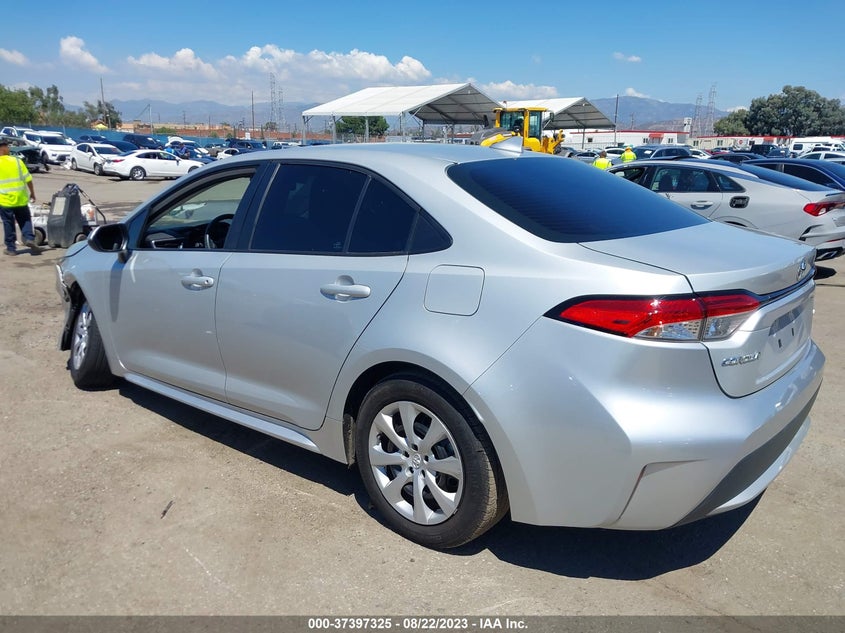 VIN 5YFEPMAE5MP243625 2021 TOYOTA COROLLA LE