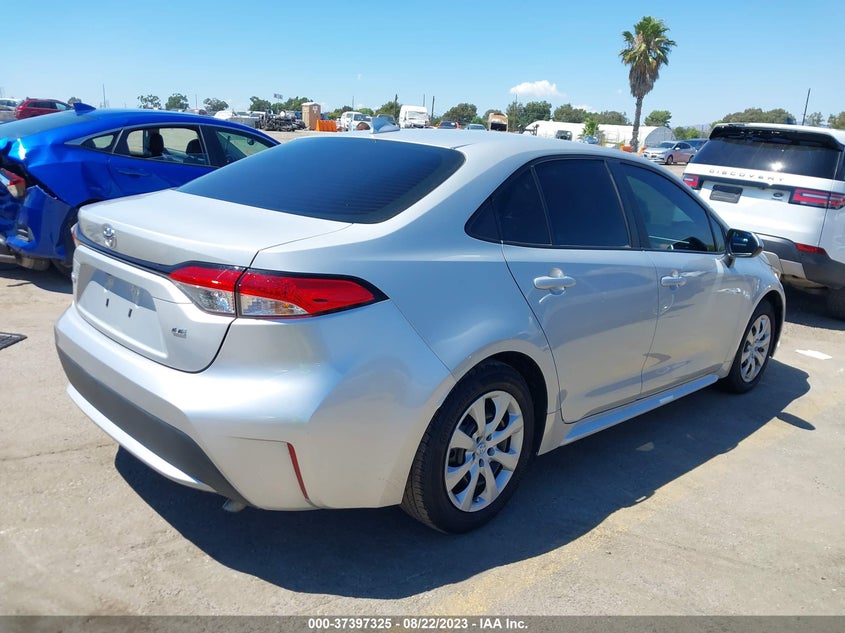VIN 5YFEPMAE5MP243625 2021 TOYOTA COROLLA LE