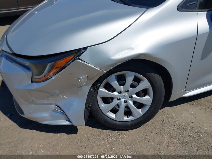 VIN 5YFEPMAE5MP243625 2021 TOYOTA COROLLA LE
