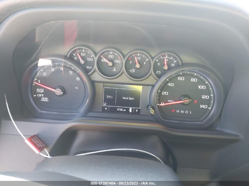 2023 CHEVROLET SILVERADO 1500 CUSTOM - 3GCPABEK5PG250034