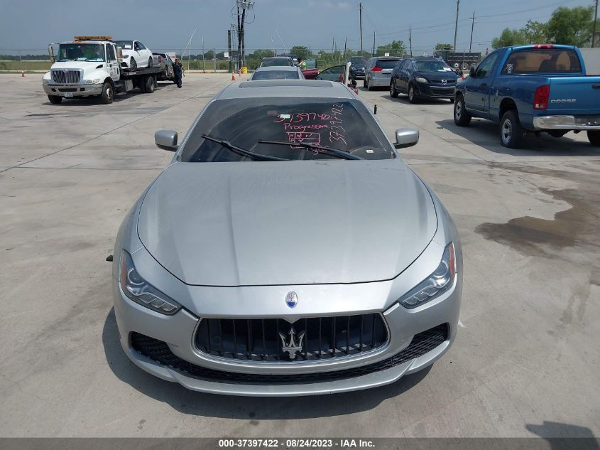 2014 MASERATI GHIBLI S Q4 ZAM57RTA9E1090563