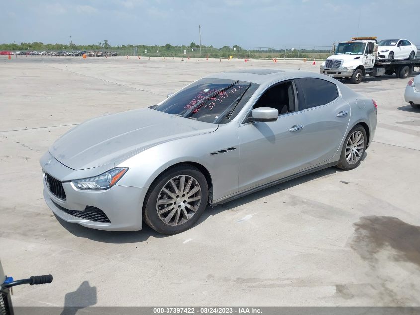 2014 MASERATI GHIBLI S Q4 ZAM57RTA9E1090563