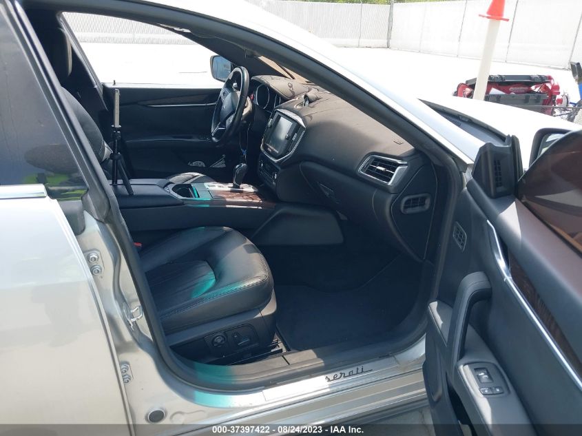 2014 MASERATI GHIBLI S Q4 ZAM57RTA9E1090563