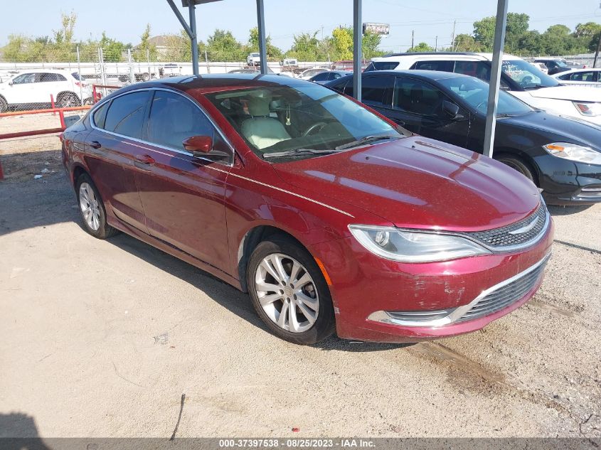 2015 CHRYSLER 200 LIMITED - 1C3CCCAB9FN605480
