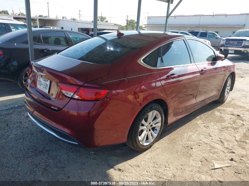 2015 CHRYSLER 200 LIMITED - 1C3CCCAB9FN605480