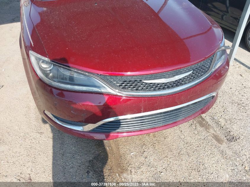 2015 CHRYSLER 200 LIMITED - 1C3CCCAB9FN605480