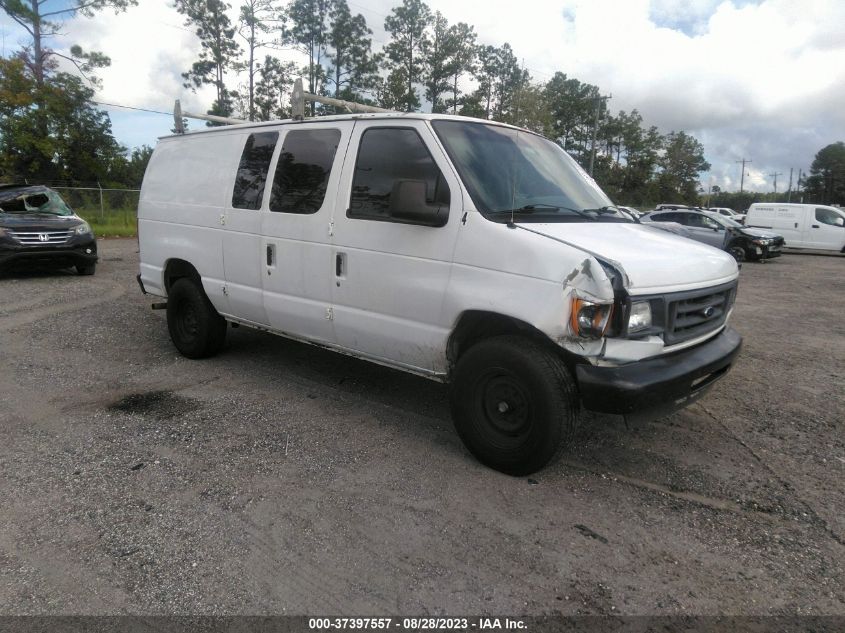 2007 ford econoline cargo hot sale van