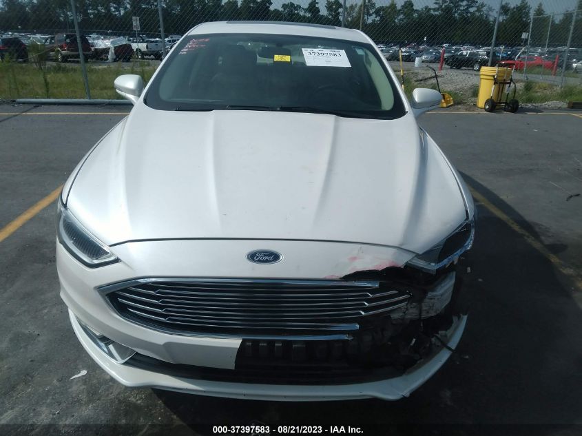 2017 FORD FUSION HYBRID SE - 3FA6P0LUXHR267782