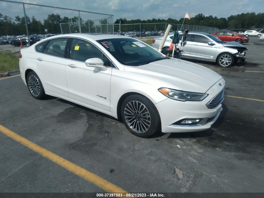 2017 FORD FUSION HYBRID SE - 3FA6P0LUXHR267782