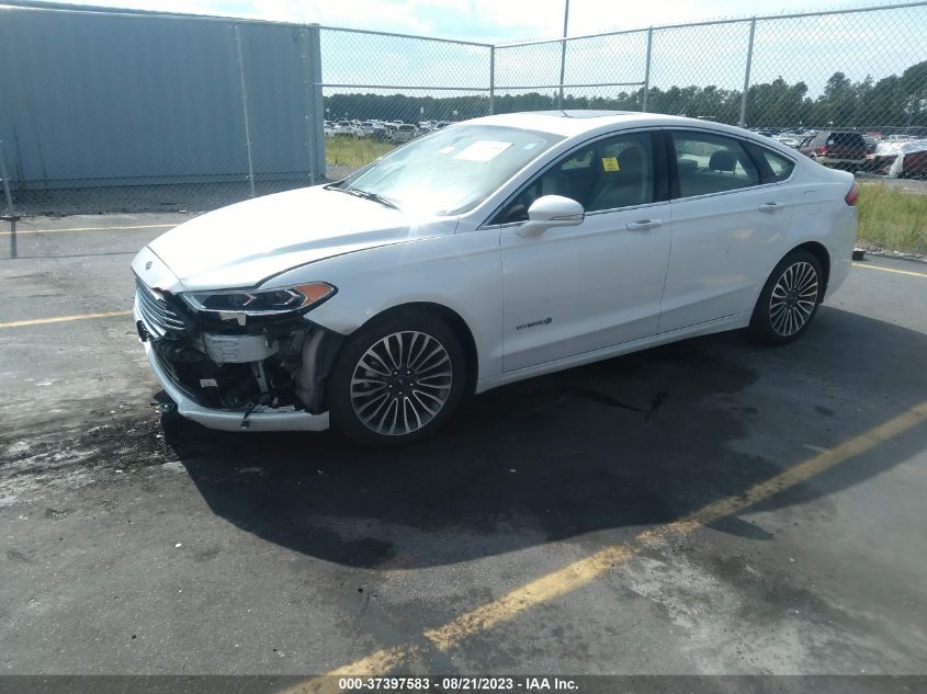 2017 FORD FUSION HYBRID SE - 3FA6P0LUXHR267782