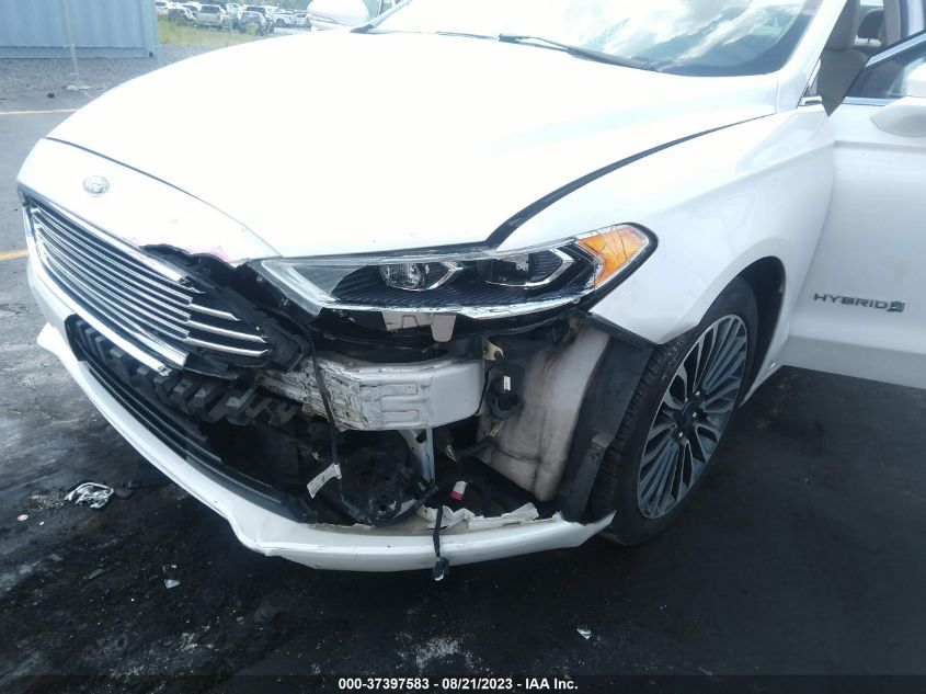 2017 FORD FUSION HYBRID SE - 3FA6P0LUXHR267782