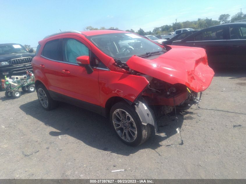 2021 FORD ECOSPORT TITANIUM - MAJ6S3KL7MC400502