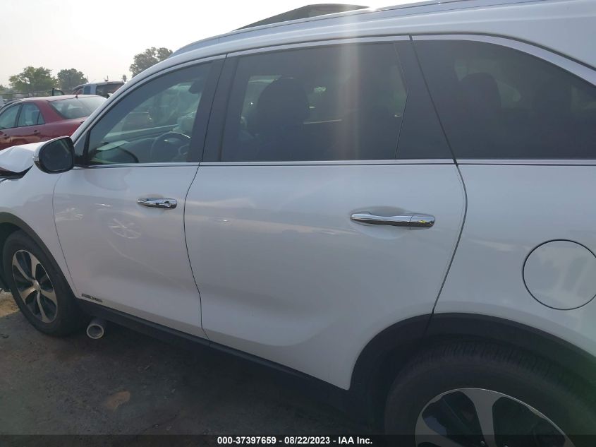 2018 KIA SORENTO EX V6 - 5XYPHDA55JG363270