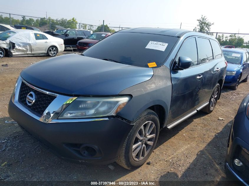 2014 NISSAN PATHFINDER S - 5N1AR2MM6EC691426
