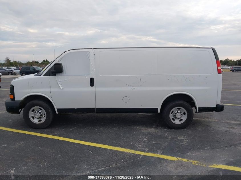 2015 CHEVROLET EXPRESS 2500 WORK VAN 1GCWGFCF4F1167828