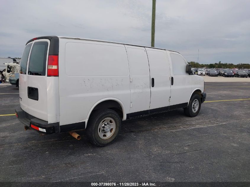 2015 CHEVROLET EXPRESS 2500 WORK VAN 1GCWGFCF4F1167828