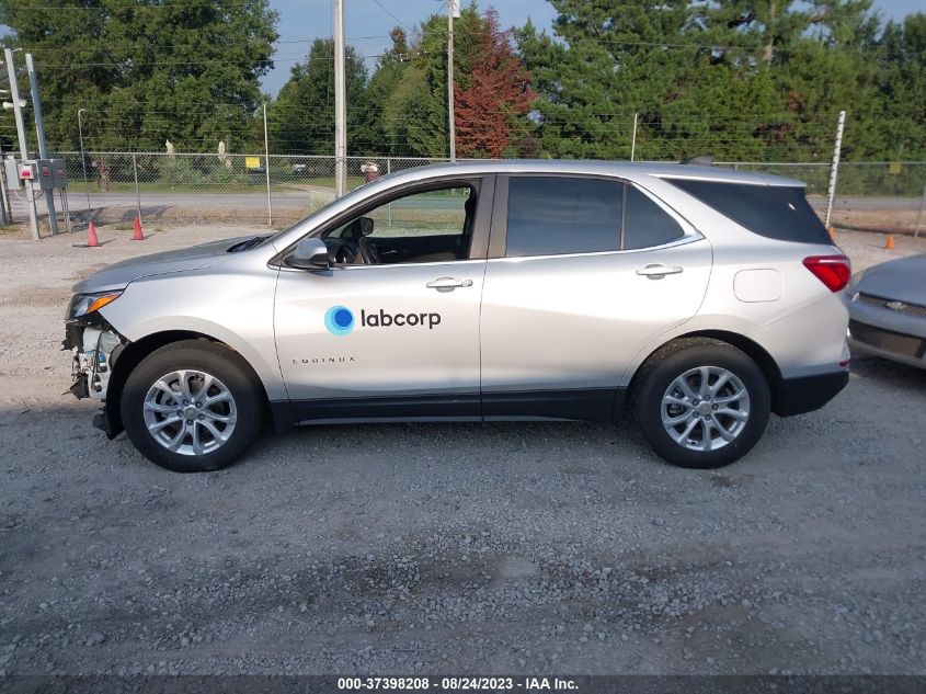 2021 CHEVROLET EQUINOX LT - 3GNAXJEVXMS161374
