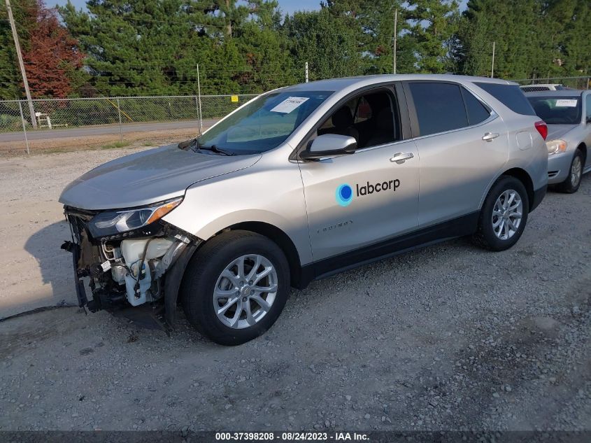 2021 CHEVROLET EQUINOX LT - 3GNAXJEVXMS161374