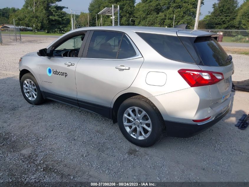 2021 CHEVROLET EQUINOX LT - 3GNAXJEVXMS161374