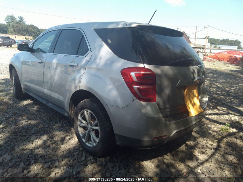 2017 CHEVROLET EQUINOX LS - 2GNFLEEK0H6323662