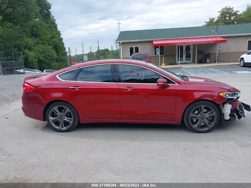 2017 FORD FUSION SPORT - 3FA6P0VP6HR245365