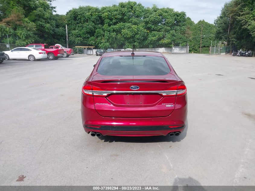 2017 FORD FUSION SPORT - 3FA6P0VP6HR245365