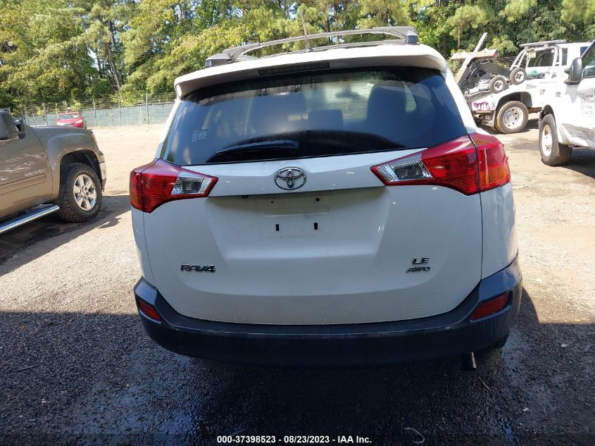 2014 TOYOTA RAV4 LE - JTMBFREV2ED079123