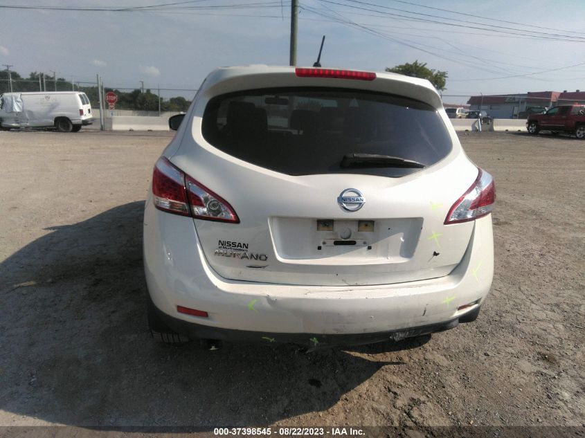 2014 NISSAN MURANO S - JN8AZ1MU4EW403856