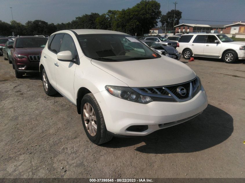 2014 NISSAN MURANO S - JN8AZ1MU4EW403856