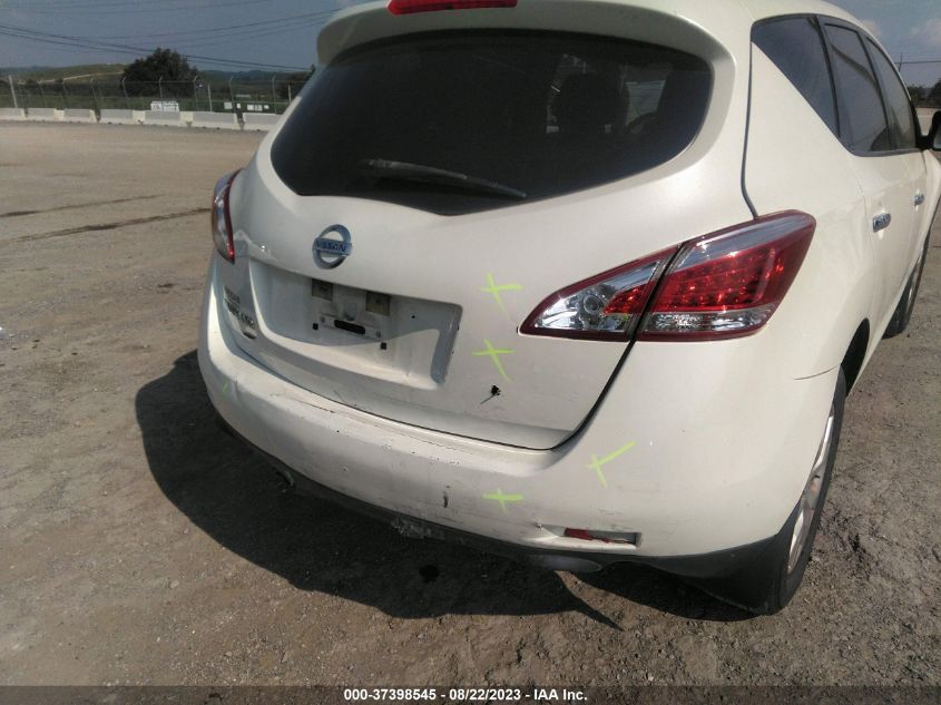 2014 NISSAN MURANO S - JN8AZ1MU4EW403856