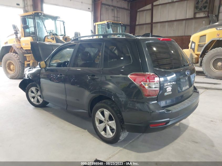 2016 SUBARU FORESTER 2.5I - JF2SJABC1GH460011
