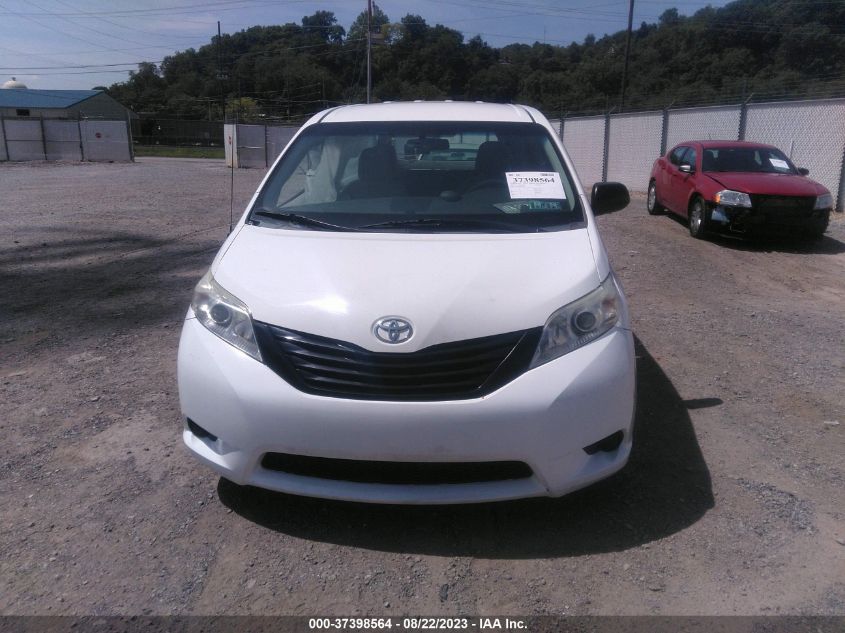 2014 TOYOTA SIENNA L - 5TDZK3DC8ES483717