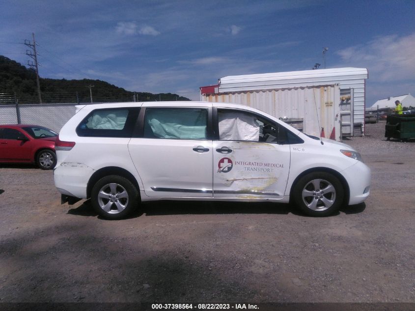 2014 TOYOTA SIENNA L - 5TDZK3DC8ES483717