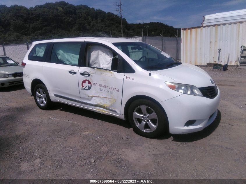 2014 TOYOTA SIENNA L - 5TDZK3DC8ES483717