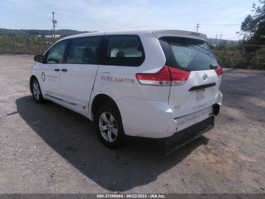 2014 TOYOTA SIENNA L - 5TDZK3DC8ES483717